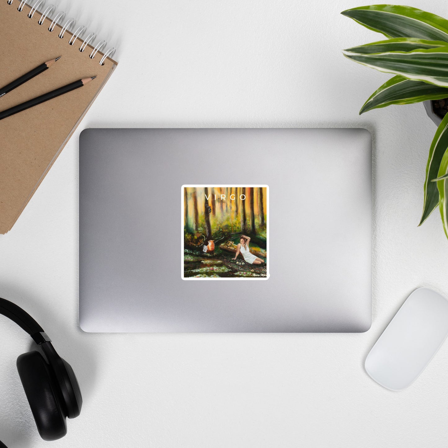 Virgo Zodiac Sticker Art Astrology Spiritual Gift