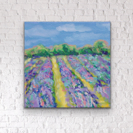 “Lavender Dreams” Painting